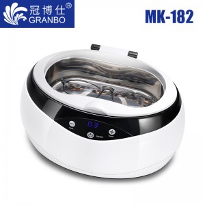 冠博仕MK-182超声波清洗机｜功率35W/650ML容量｜家用商用塑胶机